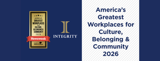 Integrity Great Workplace Newsweek Award