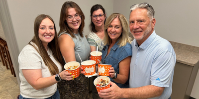 Ice Cream Group with Team