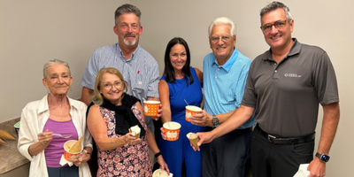 Ice Cream Group with the Kissers