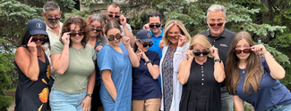 Fashion Show Recap - sunglasses peek