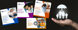 Life Insurance Awareness graphics