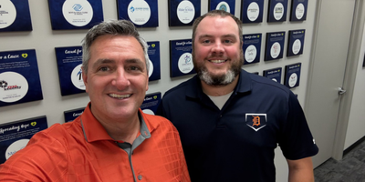 Marc and Rick selfie