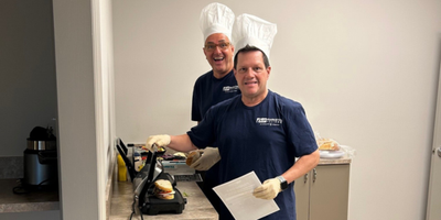 Chris and Rick the Panini Chefs