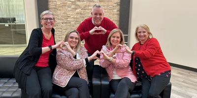 Wear Red Day small group